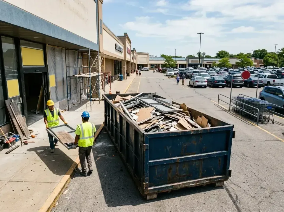 retail-store-renovation-debris-003 — frequently asked questions, Roll-off Dumpster Rentals in Alburtis, PA